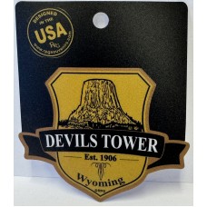 Devils Tower Badge Sticker